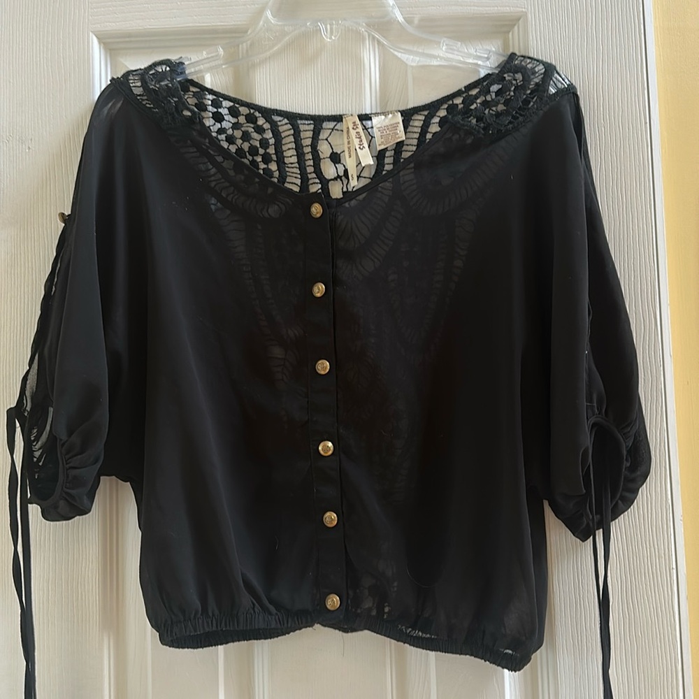 Black blouse like new